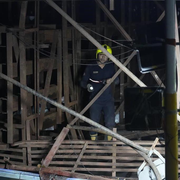 Billboard collapses onto people in Mumbai, India, killing at least 14 but others may be trapped